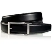 MONTI Ledergürtel Stanford in schwarz - 0001 | Gr.: 115 cm