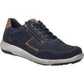 Josef seibel Schnürhalbschuhe bequem in blau, Gr. 41