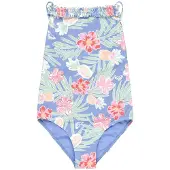 Roxy Badeanzug "Tropical Story", Kinder, Gr. 6(115-120cm), bunt (grapemist tropical par tay), Recycling-Polyester, Badeanzüge Badeanzug