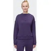 Venice beach Sweatshirt "SWEATSHIRT CODY", Damen, Gr. S (38), lila (eggplant), Obermaterial: 50% Polyester, 45% Modal, 5% Elasthan, Sweatshirts Sweatshirt, aus Polyester, Modal und Elasthan