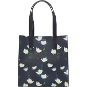 Ted Baker Handtasche Tutucon Small Tulip Printed Icon Bag Navy dunkelblau