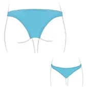 Turbo Capri Bikini-höschen