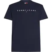 Tommy Hilfiger Tommy Jeans "TJM REGULAR LINEAR LOGO EXT" Rundhals, Regular Fit