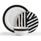 MIKASA Luxe Deco Geschirr 12 Stücke