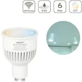 MiBoxer CCT LED Spot 6W GU10 | Wifi ready | FUT107
