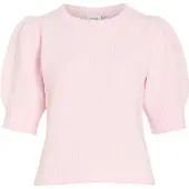 Vila Vibibbi Kurzärmeliges Strickoberteil