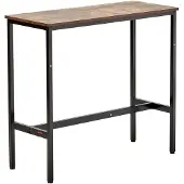 Vevor Bartisch Bistrotisch Kneipentisch mit Metallrahmen
