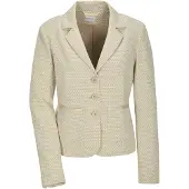 MADELEINE Jackenblazer "Jerseyblazer Kurzblazer mit Wabenmuster" Strukturjersey