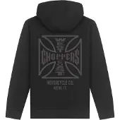 WCC ATX Cross Zip-Hoodie Herren Baumwolle schwarz, S