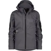 Dassy Gravity Women Softshell-Jacke für Damen PES21 STANDARD 300473 Gr. XS anthrazitgrau/schwarz
