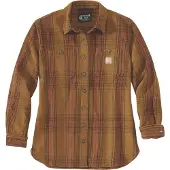 Carhartt Hemd Twill Plaid Shirt Damen Brown-L