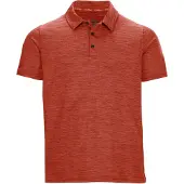 Killtec Poloshirt "MN PL SHRT", Herren, Gr. M, ocker, Obermaterial: 94% Polyester, 6% Elasthan, Shirts Poloshirt, Feuchtigkeitstransportierendes, schnelltrocknendes Melange-Poloshirt