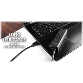 Axagon HUE-S2BP 4x USB 3.0 CHARGING hub w. 1.2m Kabel inkl. Netzteil, USB 3.2 Gen 1 (3.1 Gen 1) Type-A, USB 3.2 Gen 1 (3.1 Gen 1) Type-A, 5000 Mbit/s, Schwarz, Kunststoff, 1,2 m