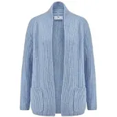Peter Hahn Strickjacke blau