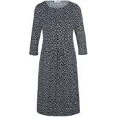 Peter Hahn Jersey-Kleid 3/4-Arm blau