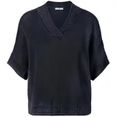 Peter Hahn V-Pullover blau
