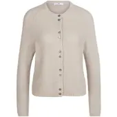 Peter Hahn Strickjacke aus 100% SUPIMA-Baumwolle grau, 46