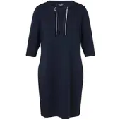 Via appia due Jersey-Kleid 3/4-Arm blau, 50