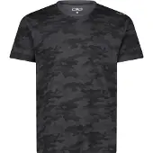 CMP Herren T-Shirt Man T-Shirt 33F7707-62YN 58 - Antracite-Nero - 58