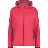 CMP Damen Regenjacke Woman Rain Jacket Fix Hood 33X7496-B880 42 - Fragola - 42