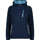 CMP Damen Softshelljacke WOMAN JACKET FIX HOOD 33A5306-M926 38 - Blue - 38