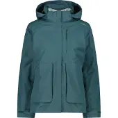 CMP Damen Steppjacke mit abnehmbarem Kapuze