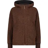 CMP Damen Jacke Jacket Fix Hood Braun 36