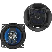 Avizar , Auto-Lautsprecher 300W Ferritmagnet 90 dB 10x10 cm, Schwarz / Blau