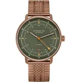 Sternglas - HAMBURG PRO - AUTOMATIK - dunkelgrün bronze / SuperSlim 20 bronze / 42MM
