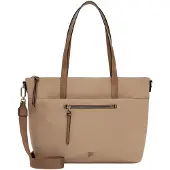 Suri Frey Shopper "Shopper SFY Destiney", Damen, Gr. B/H/T: 44cm x 30cm x 12,5cm 0, grau (taupe 900), Polyester, Taschen Shopper