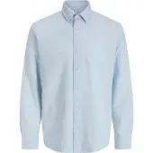 Jack & Jones Langarmhemd "JJEBREEZE LINEN BLEND SHIRT L/S SN" mit Knopfleiste