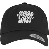 Mister tee Snapback Cap "Good Vibes Only Low Profile Cotton Twill"