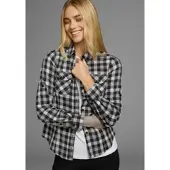 Arizona Karobluse in schwarz-weiß | Gr.: 46