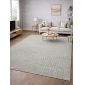Merinos Teppich "Eclipse" rechteckig 14 mm Höhe moderner Wohnzimmer Teppich, geometrisches Design
