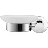 Duravit D-Code Seifenschale, wandhängend, links, 0099171000, Farbe: Chrom