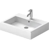 Duravit Möbelwaschtisch Vero 60x47cm, we, m HL, m ÜL, m Hahnlochbank