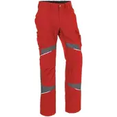 Kübler ACTIVIQ cotton+ Hose mittelrot/anthrazit 30 - 2250 3421-5597-30 - mittelrot/anthrazit