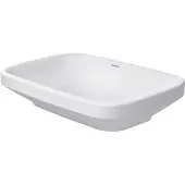 Duravit Aufsatzwaschtisch DuraStyle 60x38cm, geschli., o. HL, ÜL, HLB, weiß
