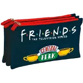 Perona Friends Dreifaches Stiftemäppchen Grün Grün One Size