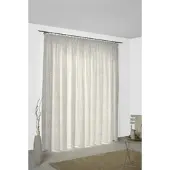 Wirth Vorhang "Gospic" Gr. 1, braun, B:132cm H:145cm, Jacquard, Baumwolle, Polyester, Gardinen, Vorhang