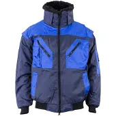 CRAFTLAND Arbeitsjacke "Piloten", Gr. S, blau (marine), Obermaterial: 100% Polyester PES., Jacken Arbeitsjacke, Topseller