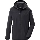 Killtec Funktionsjacke "KOS 116 MN JCKT" Wasserdichte, atmungsaktive Jacke mit abnehmbarer Kapuze