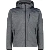 CMP Herren Softshell Jacke Zip Hood 3A01787N-M-U439 54 - Alluminio Melange - 54