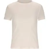Athlecia - Women's Tinashe Rib S/S Tee - T-Shirt Gr 38 beige