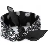 Art of Polo Casual Bandana Schwarz Klassisches Halstuch