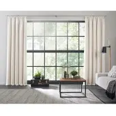 Wirth Vorhang "Dim out", beige, B:142cm H:355cm, Polyester, Gardinen, Vorhang, nach Maß