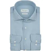 Profuomo Twill Hemd Denim Hellblau