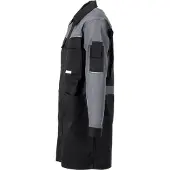 Planam Highline Berufsmantel schwarz schiefer zink Grösse 56