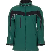 Planam Softshelljacke Plaline Gr. 2XL grün/schwarz