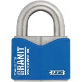 ABUS GRANIT 37ST/55 #SZP Profil B/DFNLI, blau, Vorhangschloss, 79187